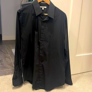 Express, man fitted dress shirt, LG, 16-16 1/2